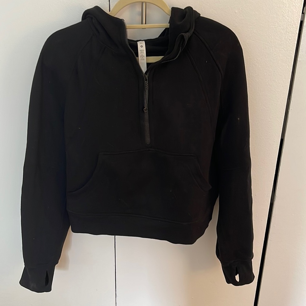 Lululemon Black Scuba Hoodie size M/L